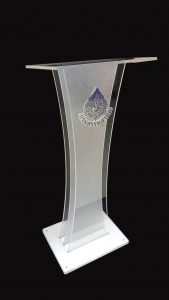 โพเดียมอะคริลิค