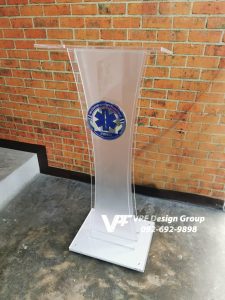 โพเดียมอะคริลิค